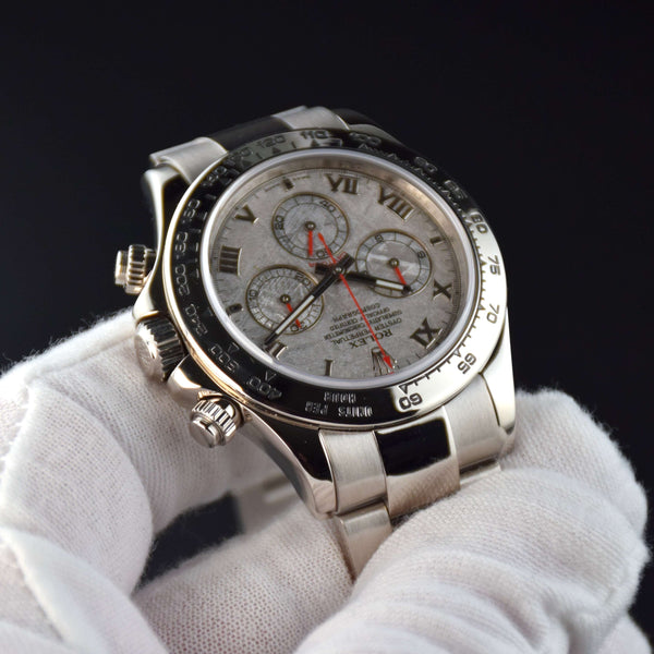 Rolex Daytona White Gold Meteorite Dial 40mm