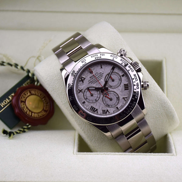 Rolex Daytona White Gold Meteorite Dial 40mm