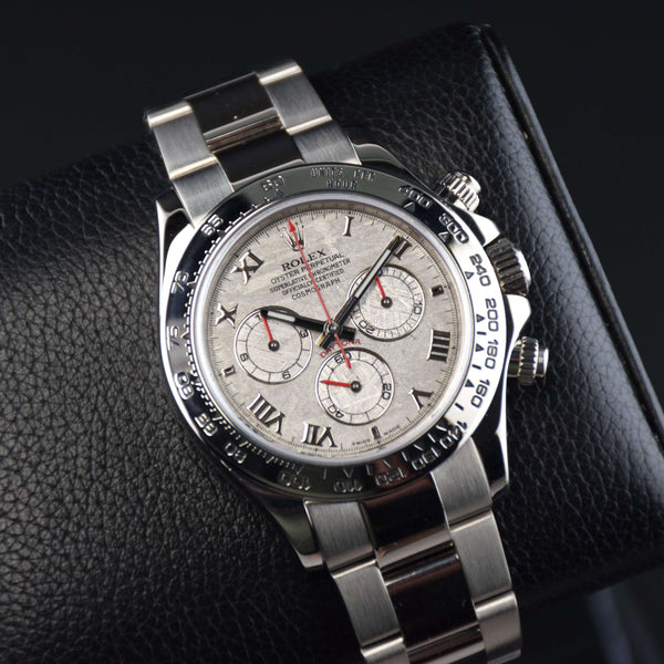 Rolex Daytona White Gold Meteorite Dial 40mm