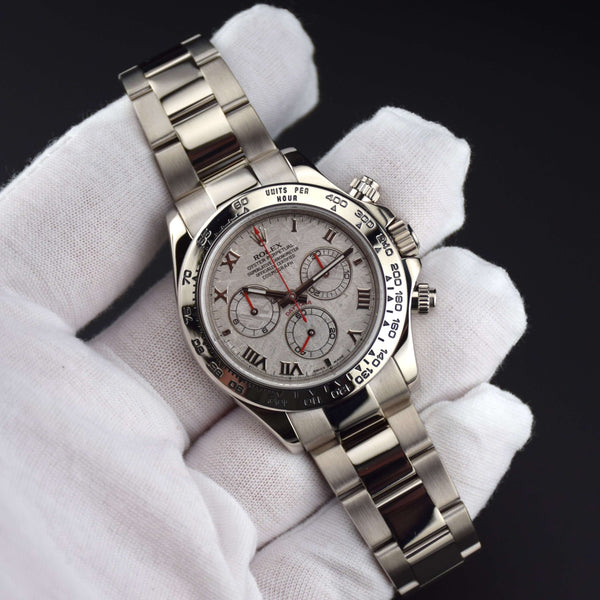 Rolex Daytona White Gold Meteorite Dial 40mm