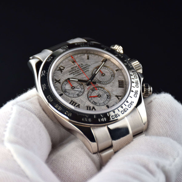 Rolex Daytona White Gold Meteorite Dial 40mm