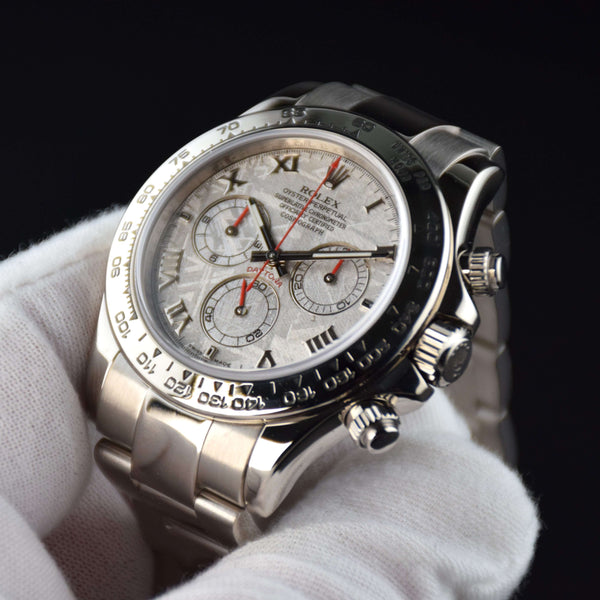 Rolex Daytona White Gold Meteorite Dial 40mm