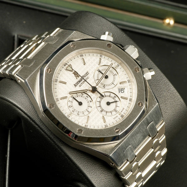 Audemars Piguet Royal Oak Chronograph ‘Kasparov’ White Dial 39mm