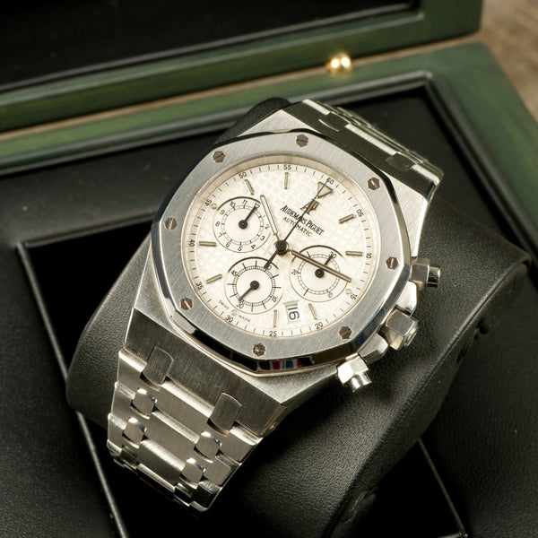 Audemars Piguet Royal Oak Chronograph ‘Kasparov’ White Dial 39mm